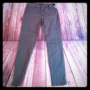 TARGET Jackson Green Khaki Pants tapered slim fit